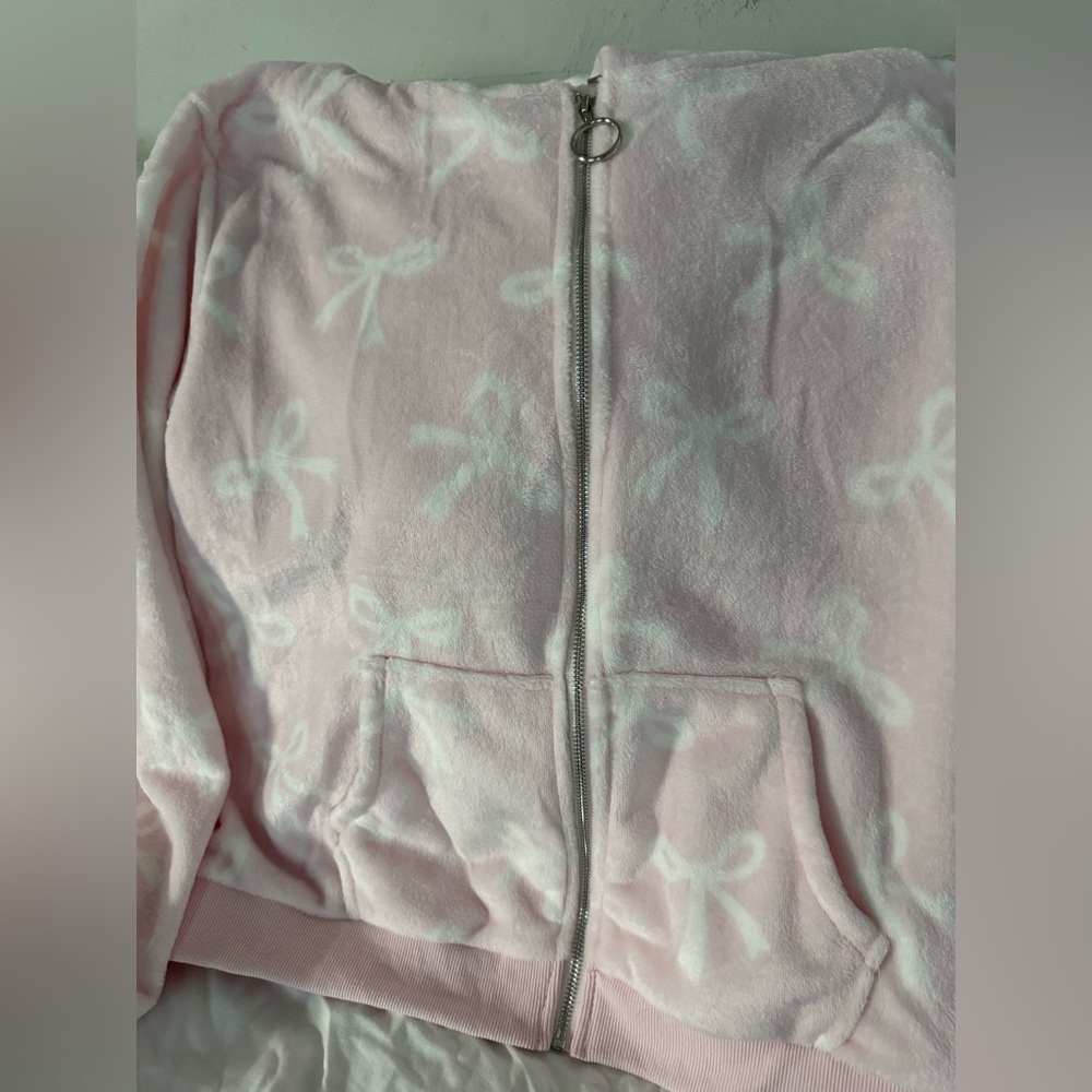 Pink Bow Sweater
